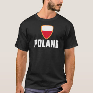 Phantastische polnische Flagge Priester Polen Frau T-Shirt