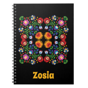 🤩 Phantastische polnische Folk Wycinanki Notizblock