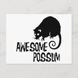 Phantastische Possum Postkarte