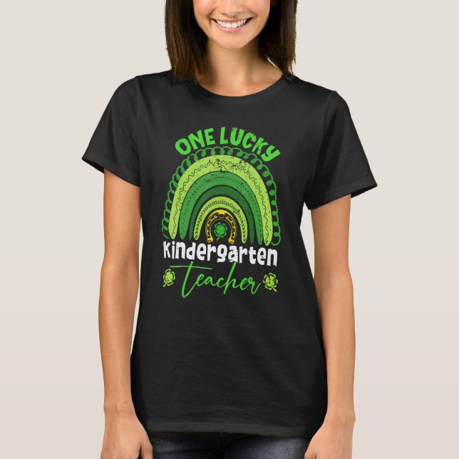 Phantastische Rainbow St Patricku2019s Day Liebe K T-Shirt (Vorderseite)