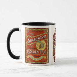 Phantastische Retro-Kunst Shadbkosha und Cocoa Bro Tasse