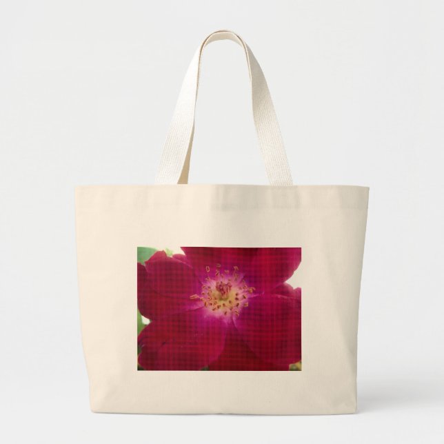 Phantastische Rose.jpg Jumbo Stoffbeutel (Vorne)