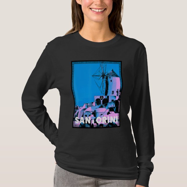 Phantastische schöne griechische Insel Ägäisches M T-Shirt (Vorderseite)