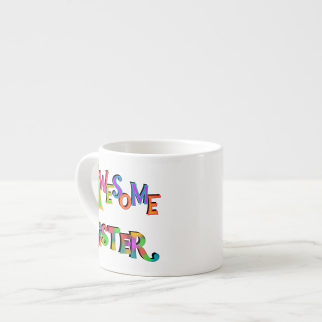 Phantastische Schwestern T - Shirt und Geschenke Espressotasse (Vorderseite Links)