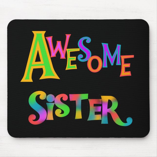 Phantastische Schwestern T - Shirt und Geschenke Mousepad (Vorne)