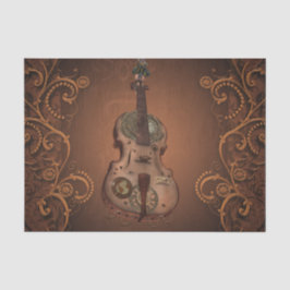 Phantastische Steampunkolle Seidenpapier