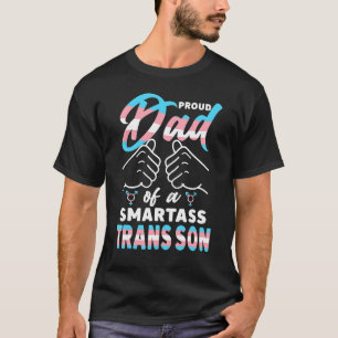 Phantastische Stolz Trans Vater Pride Lgbt Bewusst T-Shirt