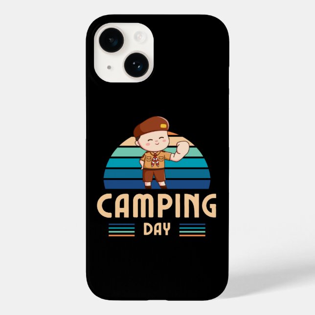 Phantastische Telefonzelle für Camper Case-Mate iPhone 14 Hülle (Rückseite)