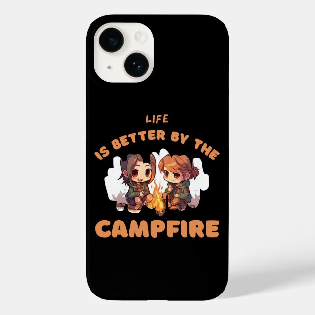 Phantastische Telefonzelle für Camper Case-Mate iPhone 14 Hülle (Rückseite)
