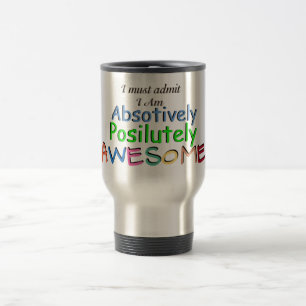 Phantastische Typografie Reisebecher