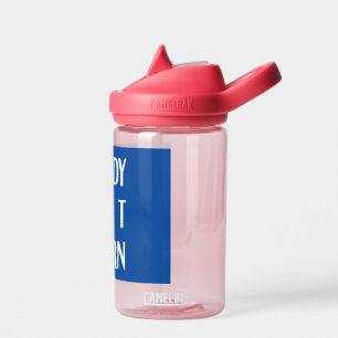 Phantastische Typografie Zurück zur Inspiration in Trinkflasche