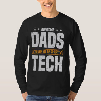 Phantastische Vater arbeiten als X-Ray-Tech-Radiol T-Shirt