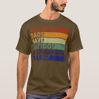 Phantastische Vater haben Attok und Bärte Vintagen T-Shirt