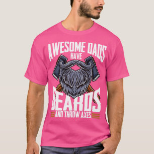 Phantastische Vater haben Bärte und Häkchen T-Shirt
