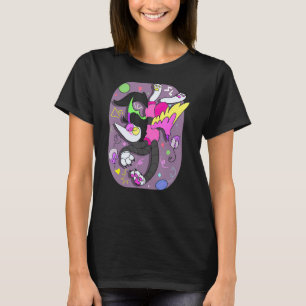 Phantastische Videospiele, die klassische Kunstfig T-Shirt