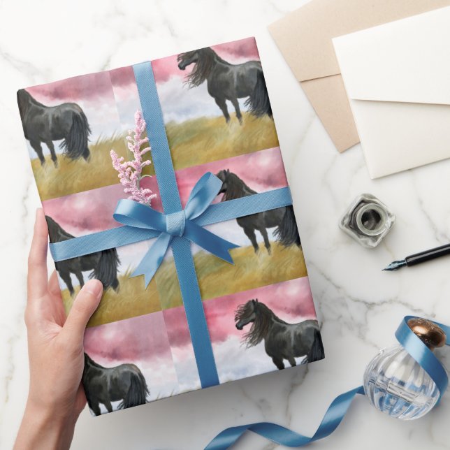 Phantastische Wasserfarbe Geschenkpapier (Schenken)