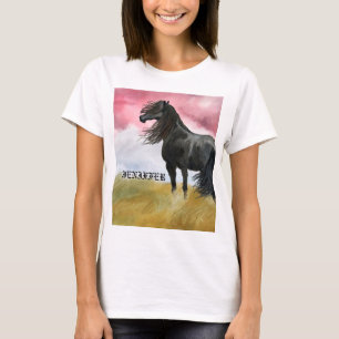 Phantastische Wasserfarbe T-Shirt