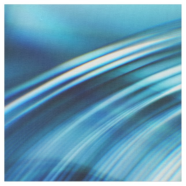 Phantastische Waves 2 Maßgeschneidertes Gewebe Stoff (Nahaufnahme)