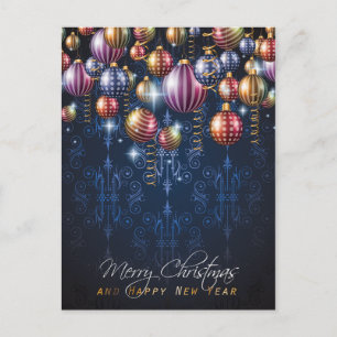 Phantastische Weihnachtskarte Feiertagspostkarte