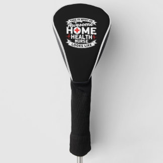 Phantastische Zuhause Health Nurse sieht aus wie N Golf Headcover