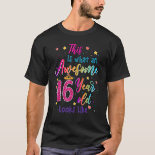 Phantastischen 16 Jahre alt sieht aus wie 16. Gebu T-Shirt