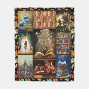Phantastischen Bücher der Liebe Blanket Geschenkbu Fleecedecke
