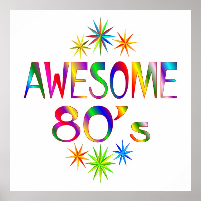 Phantastischer 80er poster (Vorne)