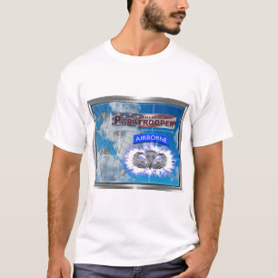Phantastischer amerikanischer Fallschirmjäger und  T-Shirt