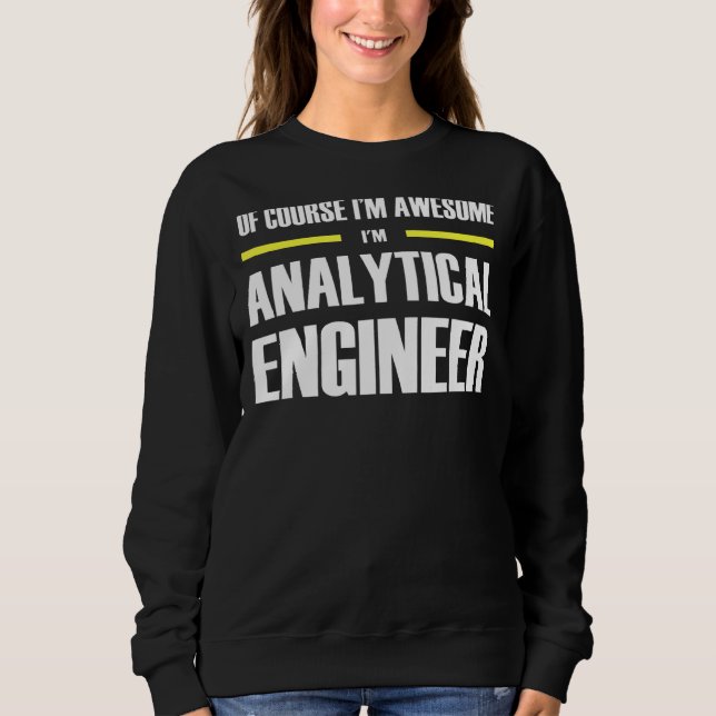 Phantastischer Analytiker Sweatshirt (Vorderseite)