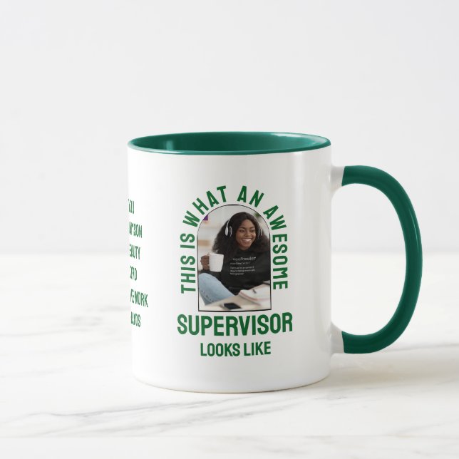 PHANTASTISCHER AUFSICHTSBEAUFTRAGTER SIEHT AUS WIE TASSE (Rechts)