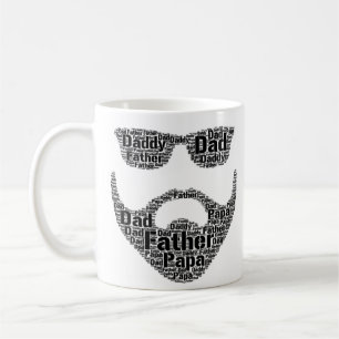 Phantastischer Bart Tattoos Männercoffee Cup Tass Kaffeetasse