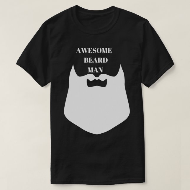 Phantastischer Bartmann T-Shirt (Design vorne)