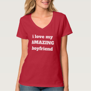 Phantastischer Boyfriend Valentine's Day Funny Nie T-Shirt