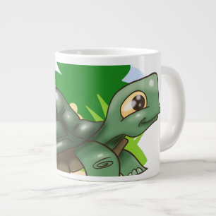 Phantastischer Cartoon Turtle Jumbo-Tasse