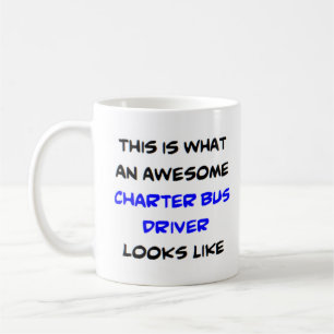 phantastischer Charterbusfahrer Kaffeetasse