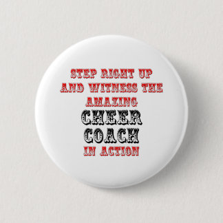 Phantastischer Cheftrainer in Aktion Button