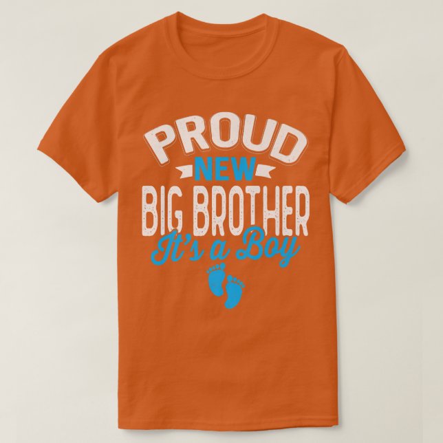 Phantastischer Cooler Stolz neuer großer Bruder Es T-Shirt (Design vorne)
