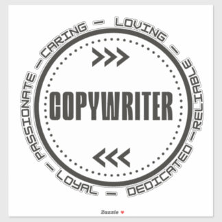 Phantastischer Copywriter Aufkleber