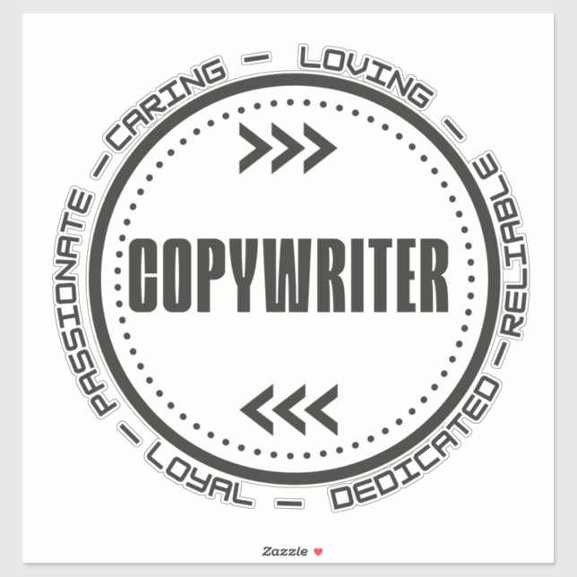Phantastischer Copywriter Aufkleber (Blatt)