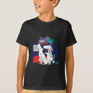 Phantastischer Dalmatiner Hunde Tattoo Shop Hunde T-Shirt