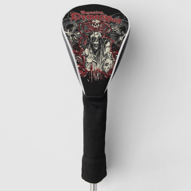 Phantastischer Dämonenaufstieg Golf Headcover (Vorderseite)
