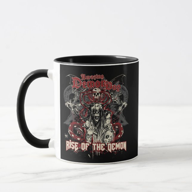 Phantastischer Dämonenaufstieg Tasse (Links)