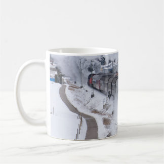 Phantastischer Dampfzug aus der Antike Kaffeetasse