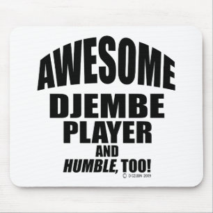 Phantastischer Djembe Player Mousepad