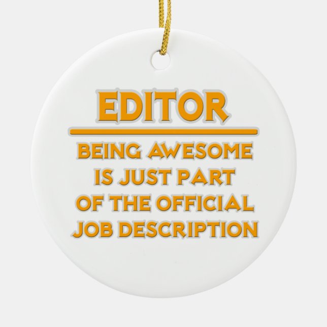 Phantastischer Editor .. Offizielle Jobbeschreibun Keramikornament (Vorne)