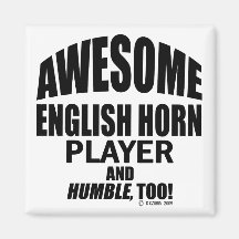 Phantastischer englischer Horn Player