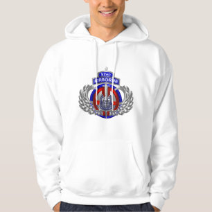 phantastischer Fallschirmjäger der 82. Im Flugzeug Hoodie