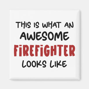 Phantastischer Feuerwehrmann Feuerwehrmann Magnet