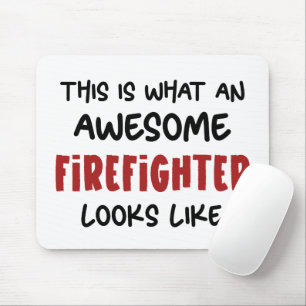 Phantastischer Feuerwehrmann Feuerwehrmann Mousepad