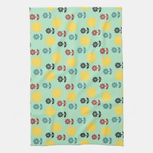 Phantastischer Frühling & Sommer Blume Muster Küch Geschirrtuch